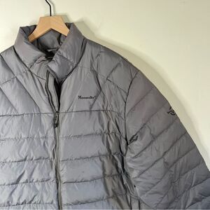Moosejaw Gray Down Feather Puffer Jacket 3XL